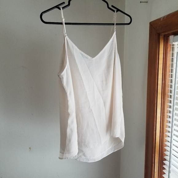 Dynamite White Button Up blouse - Picture 2 of 3